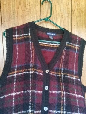 Vtg. Mountain Lake Womens Large Sweater Vest.